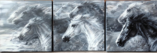 Summer Winds triptych