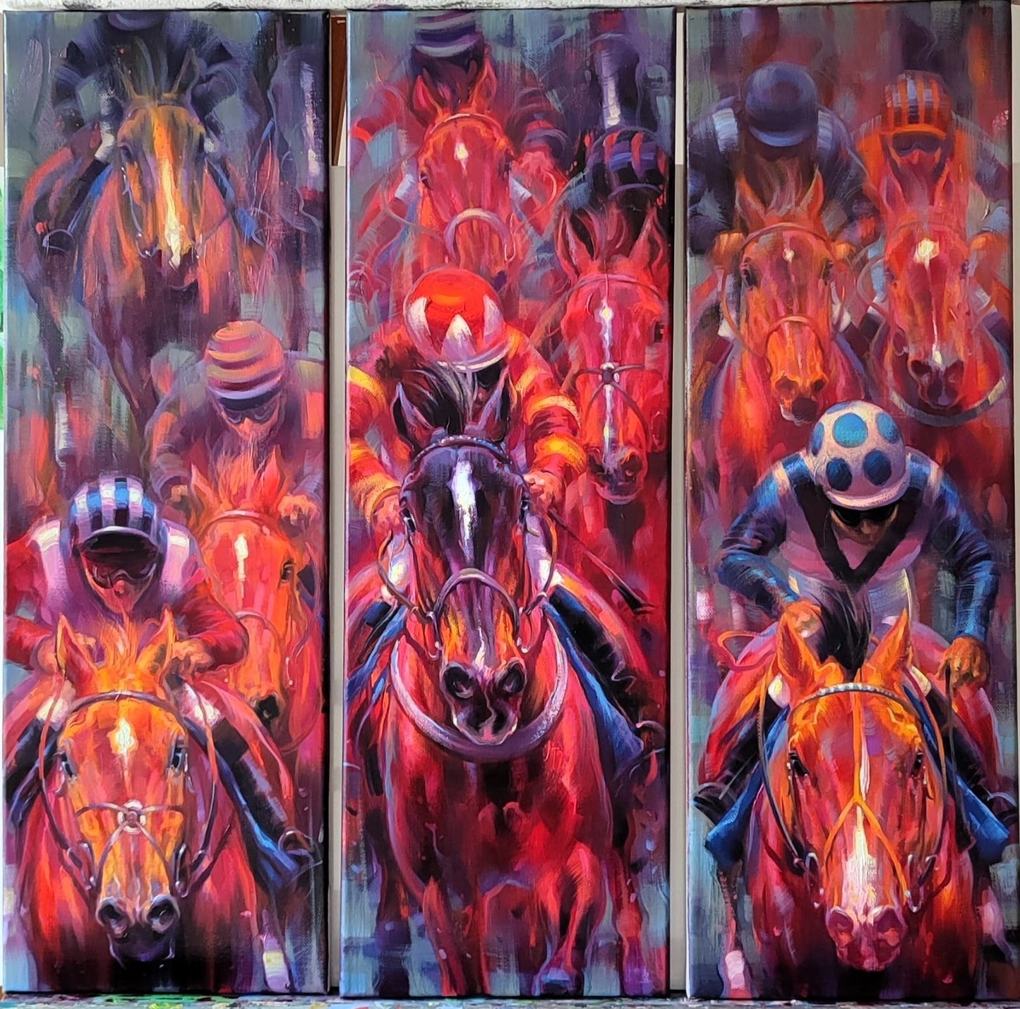 Run Time (triptych)