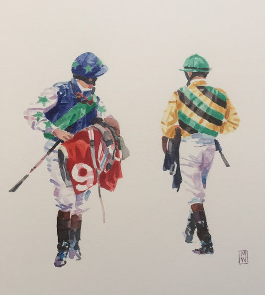 Double Standing Jockey Pose 3