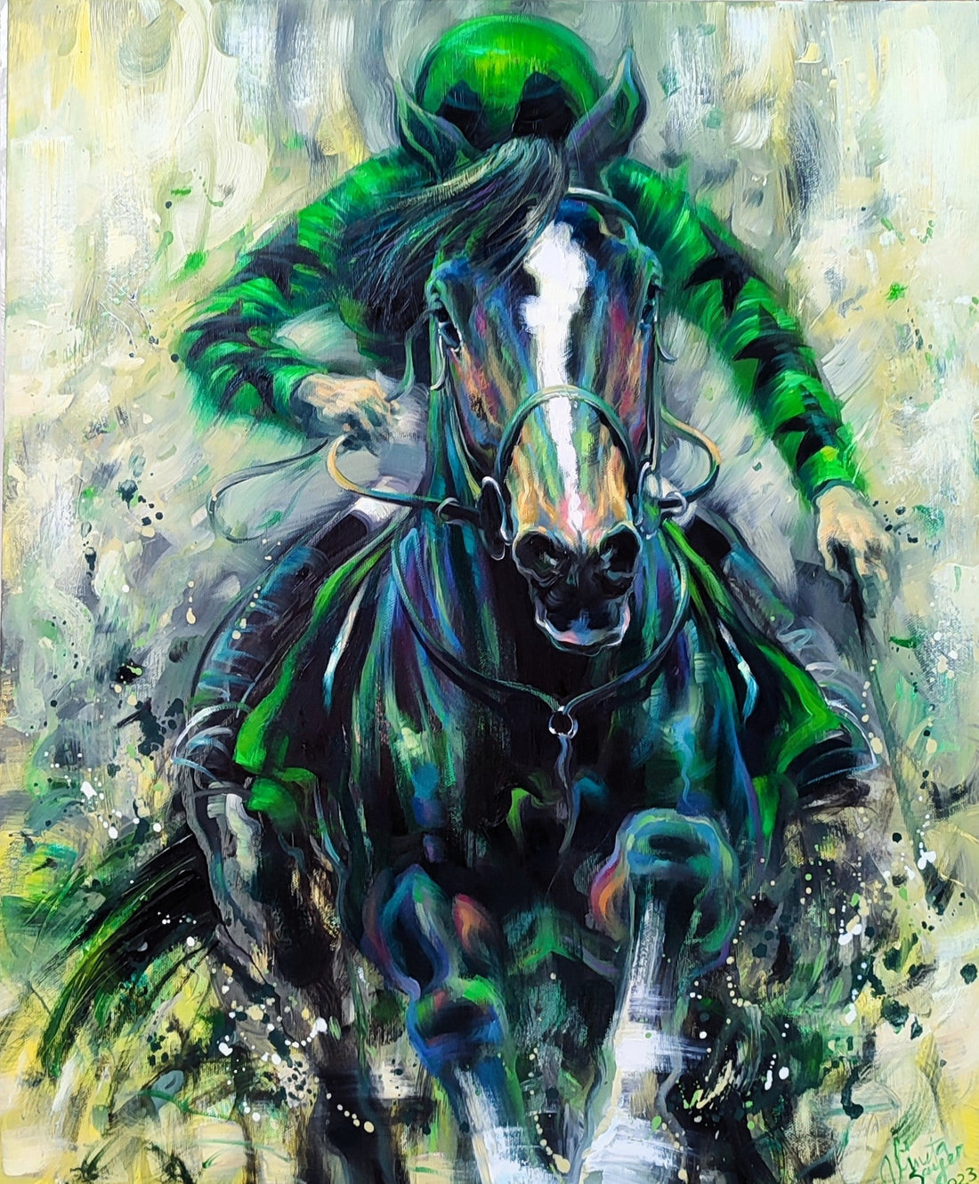 Jockey Silks Commissions by Vineta Sayer