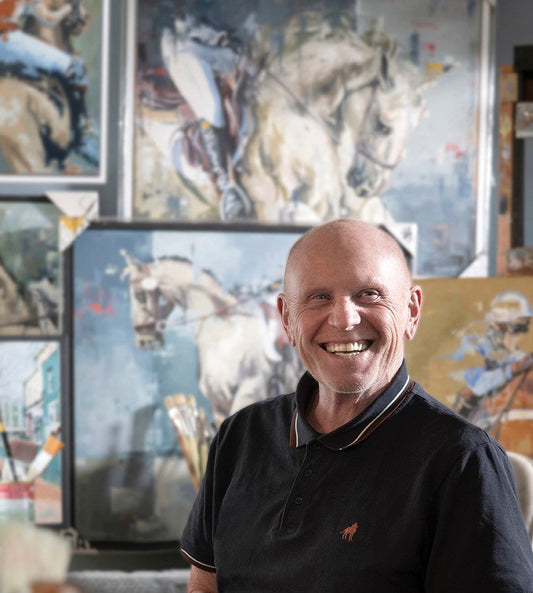 Richard Thackham joins Equestrian Art International 'stable' of artists