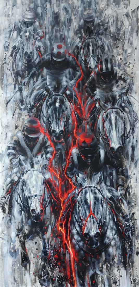 Vineta Sayer's paintings selected for prestigious European Equine Art Fair, Amsterdam 2025