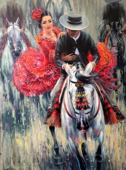 Rojo Floreciente ( The Red Dress )